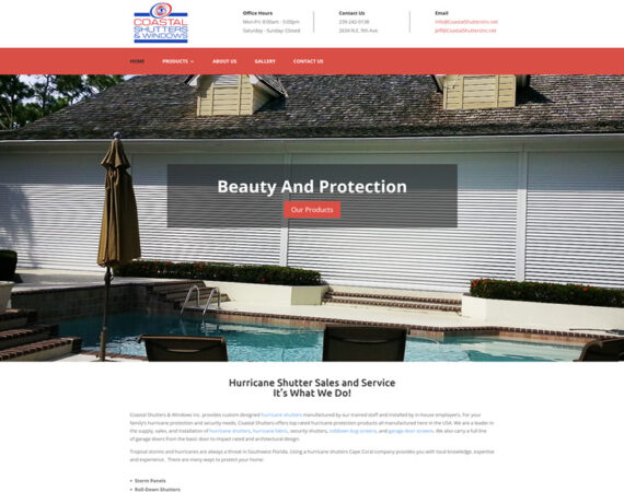 Coastal Shutters & Windows